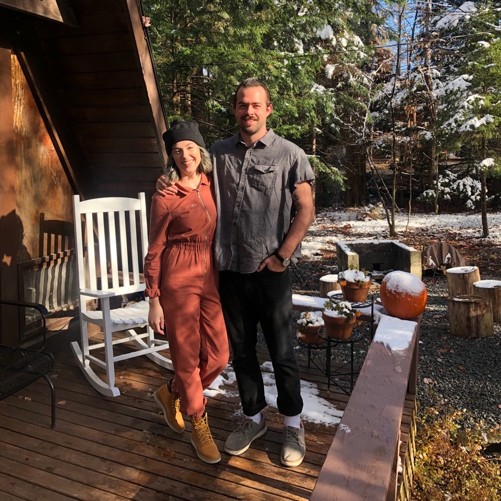 Burnt Orange jumpsuit